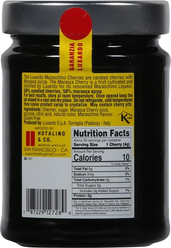 Luxardo | Original Maraschino Cherries - Cocktail Garnish - Buy online with Fyxx for delivery.