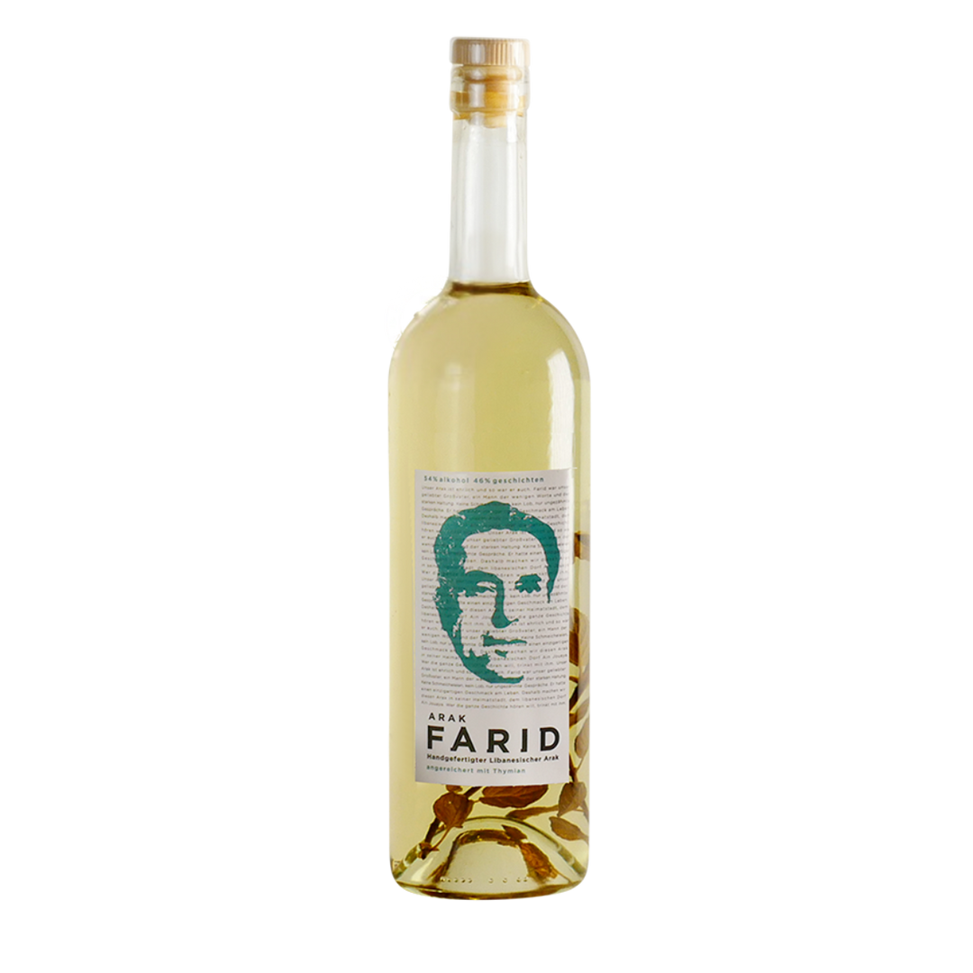 Arak Farid | Zaatar infused (Thyme)
