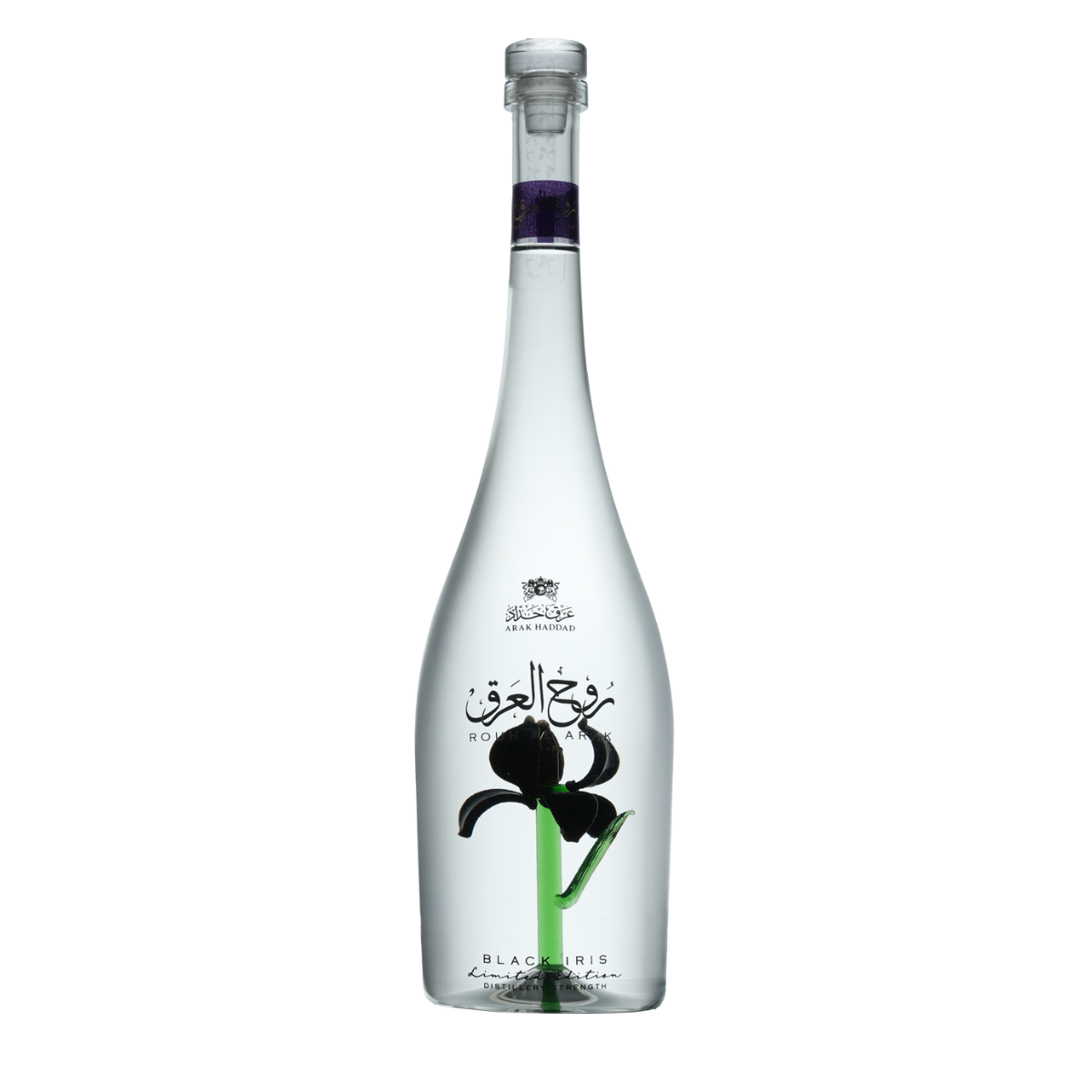 Arak Haddad | Rouh Al Arak - Black Iris (Limited Edition) - Arak - Buy online with Fyxx for delivery.