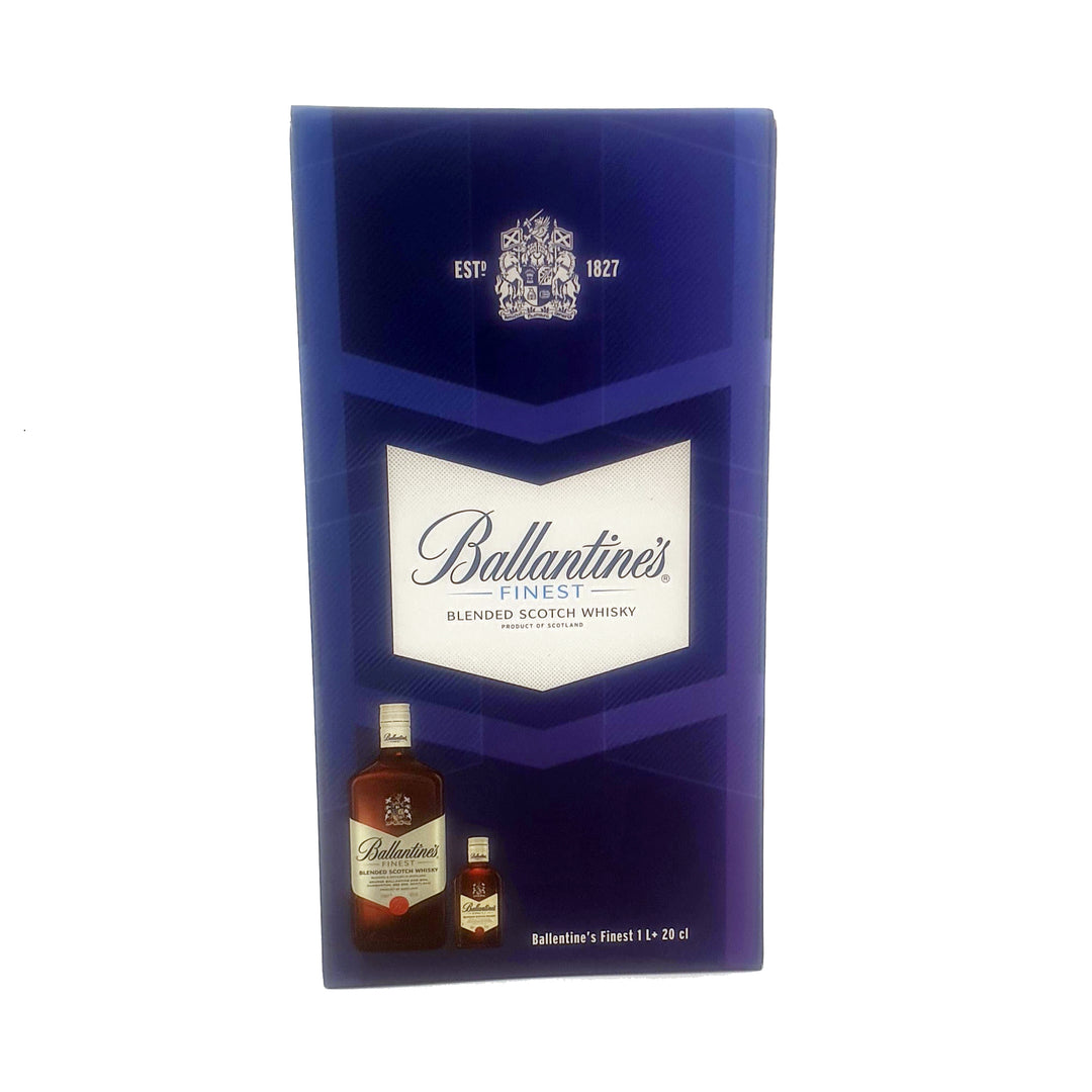BOGO Ballantines Whisky 1L + 20cl FREE - Special Offer - Buy online with Fyxx for delivery.