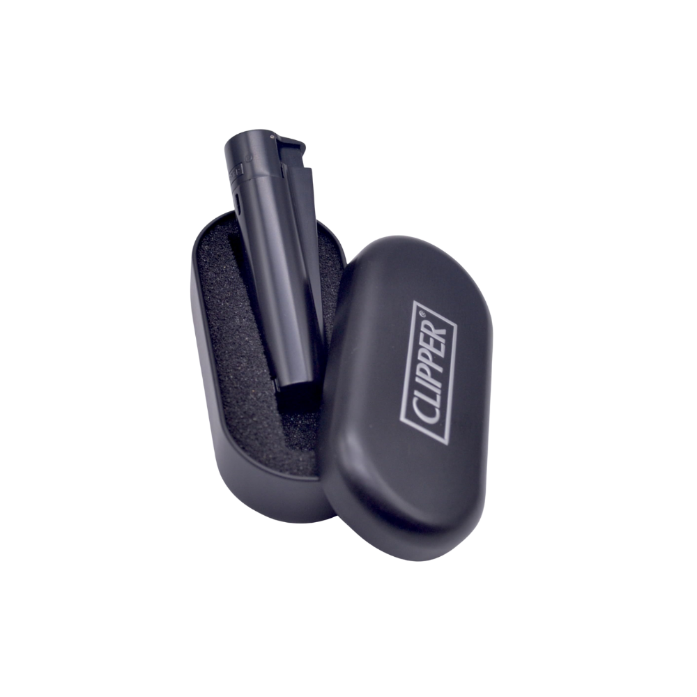 Clipper Lighter | Metal Lighter with Metal Case (Standard Flame) - Lighter - Buy online with Fyxx for delivery.