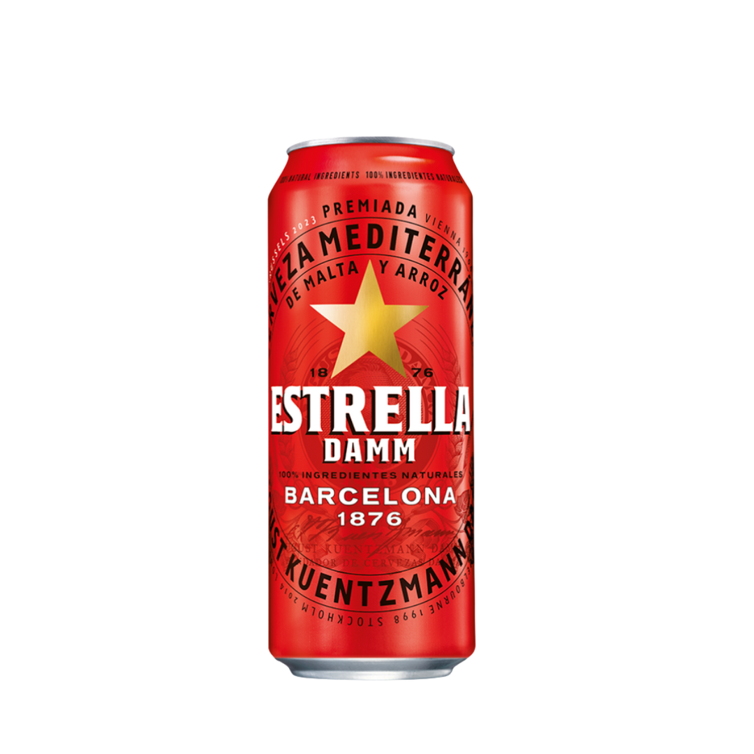 Estrella Damm - Beer - Buy online with Fyxx for delivery.