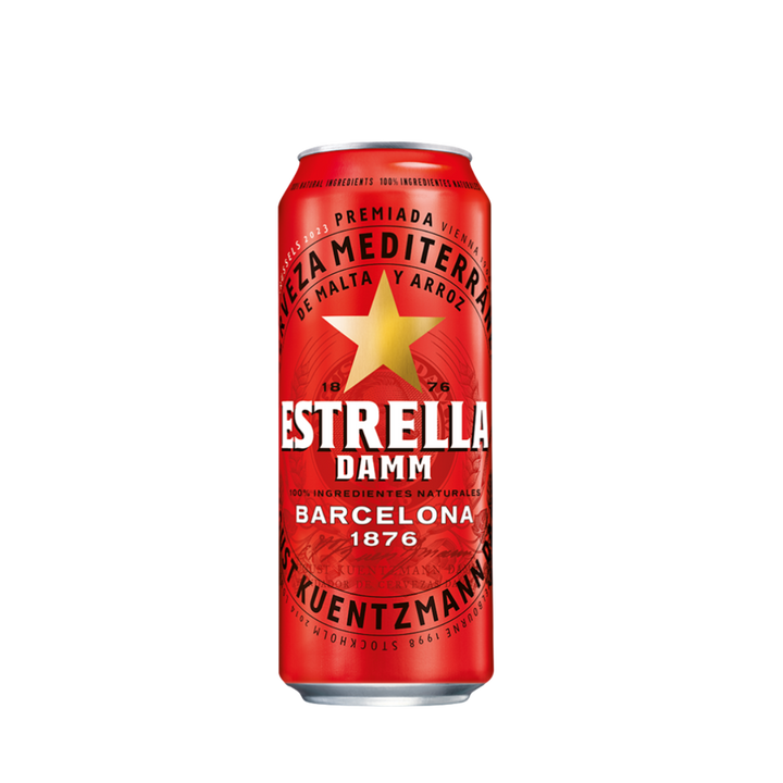 Estrella Damm - Beer - Buy online with Fyxx for delivery.