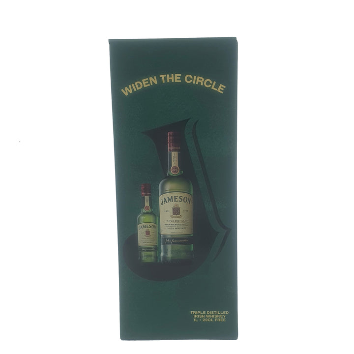BOGO Jameson Whisky 1L + 20cl FREE