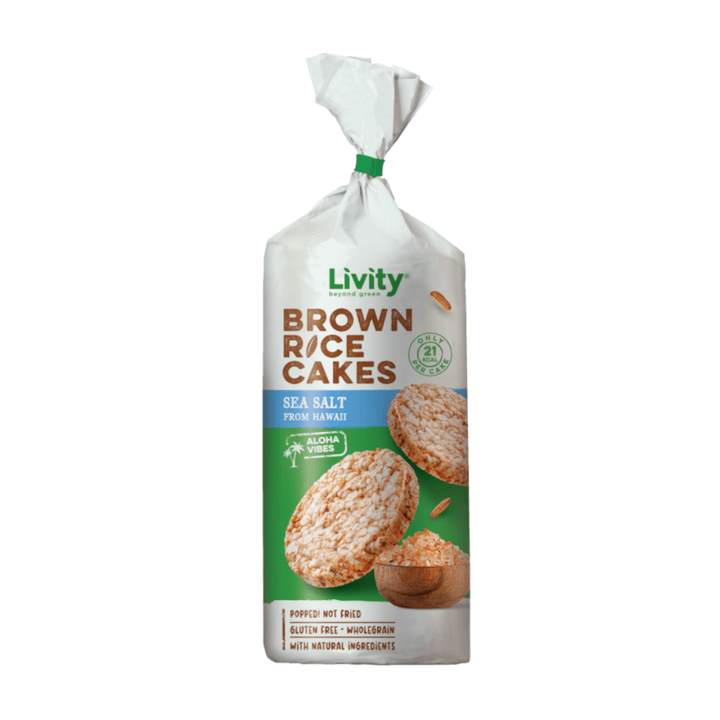 Livity | Brown Rice Cakes - Snack Food - Buy online with Fyxx for delivery.