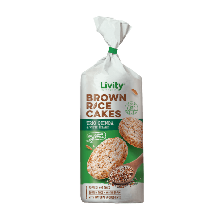 Livity | Brown Rice Cakes - Snack Food - Buy online with Fyxx for delivery.