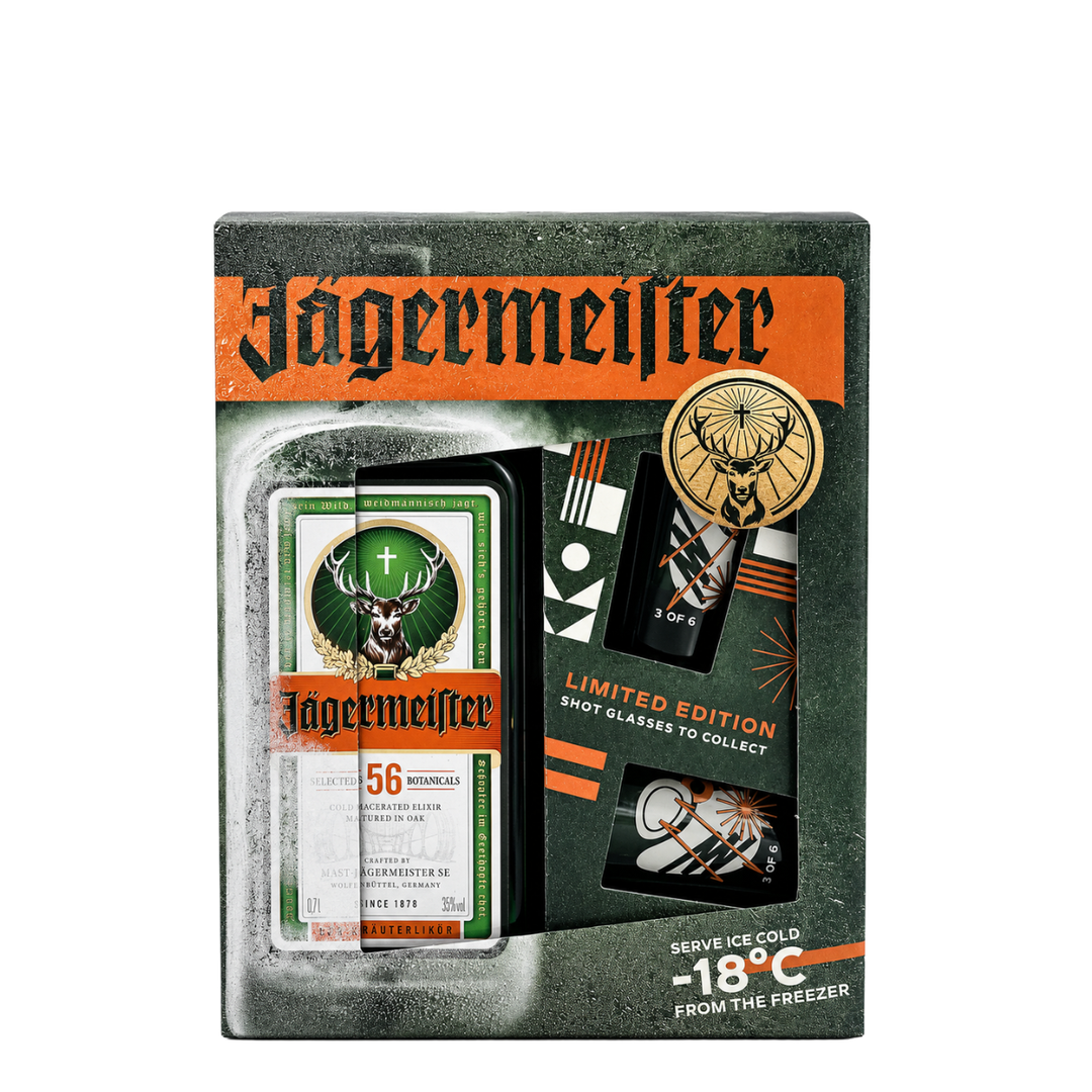 Jägermeister | Limited Edition (70cl) with Shot Glasses