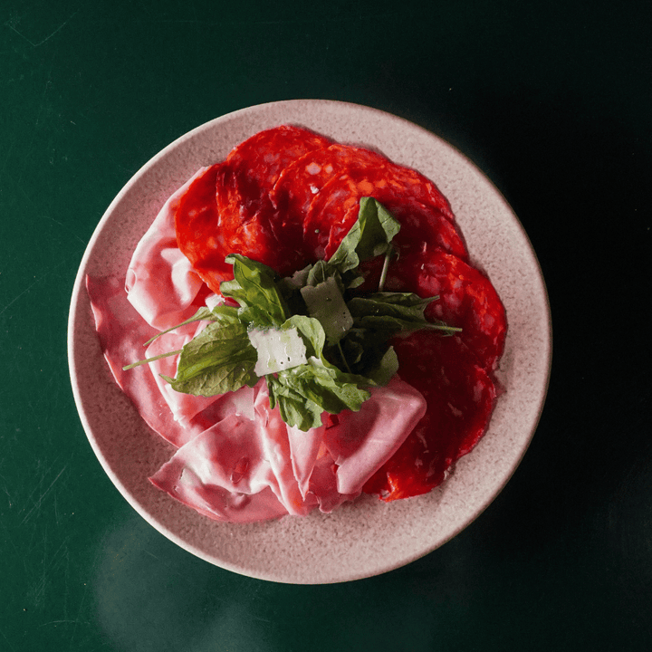 Pork Mortadella & Spicy Chorizo