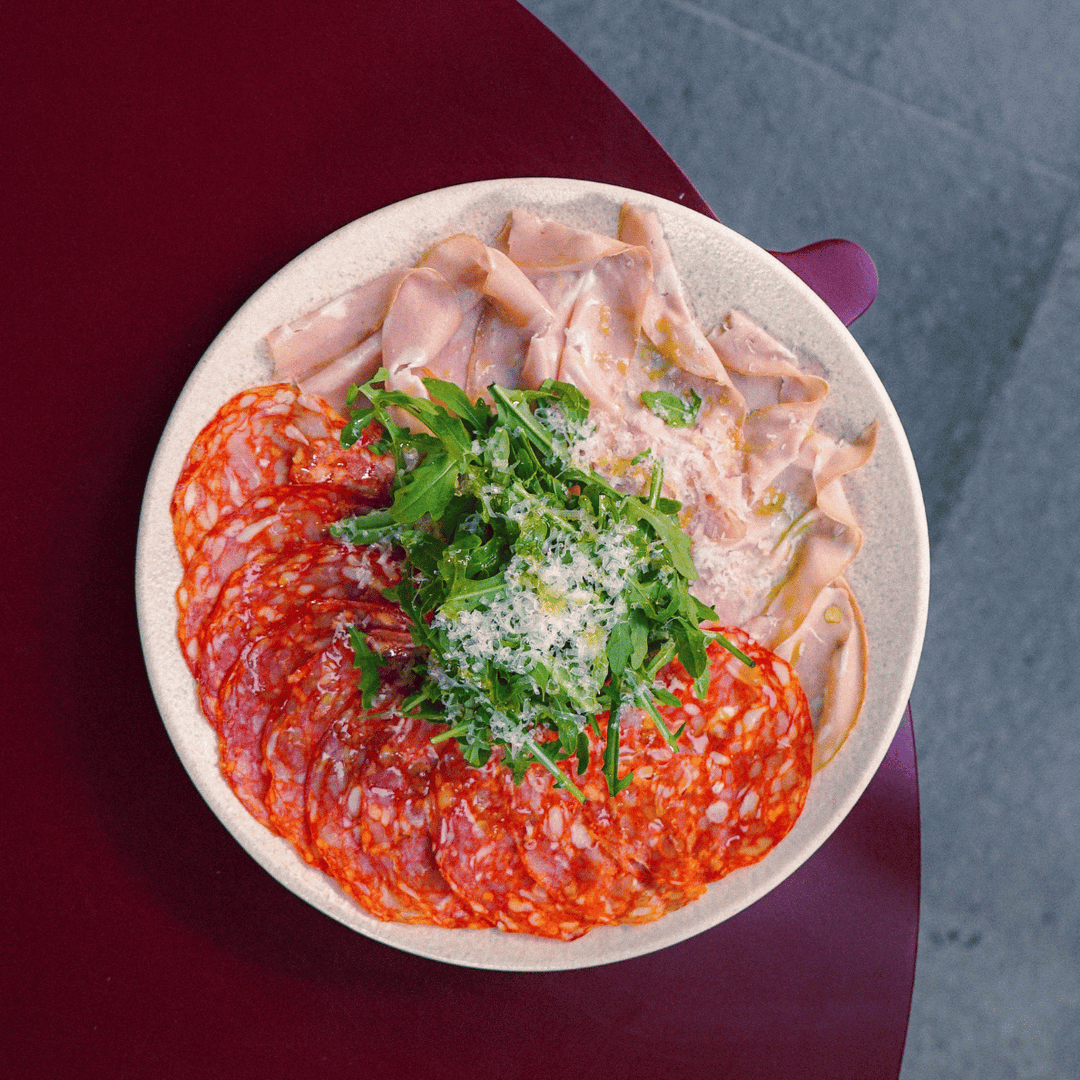 Pork Mortadella & Spicy Chorizo