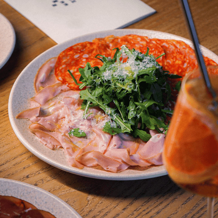 Pork Mortadella & Spicy Chorizo