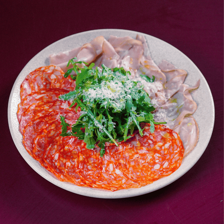 Pork Mortadella & Spicy Chorizo