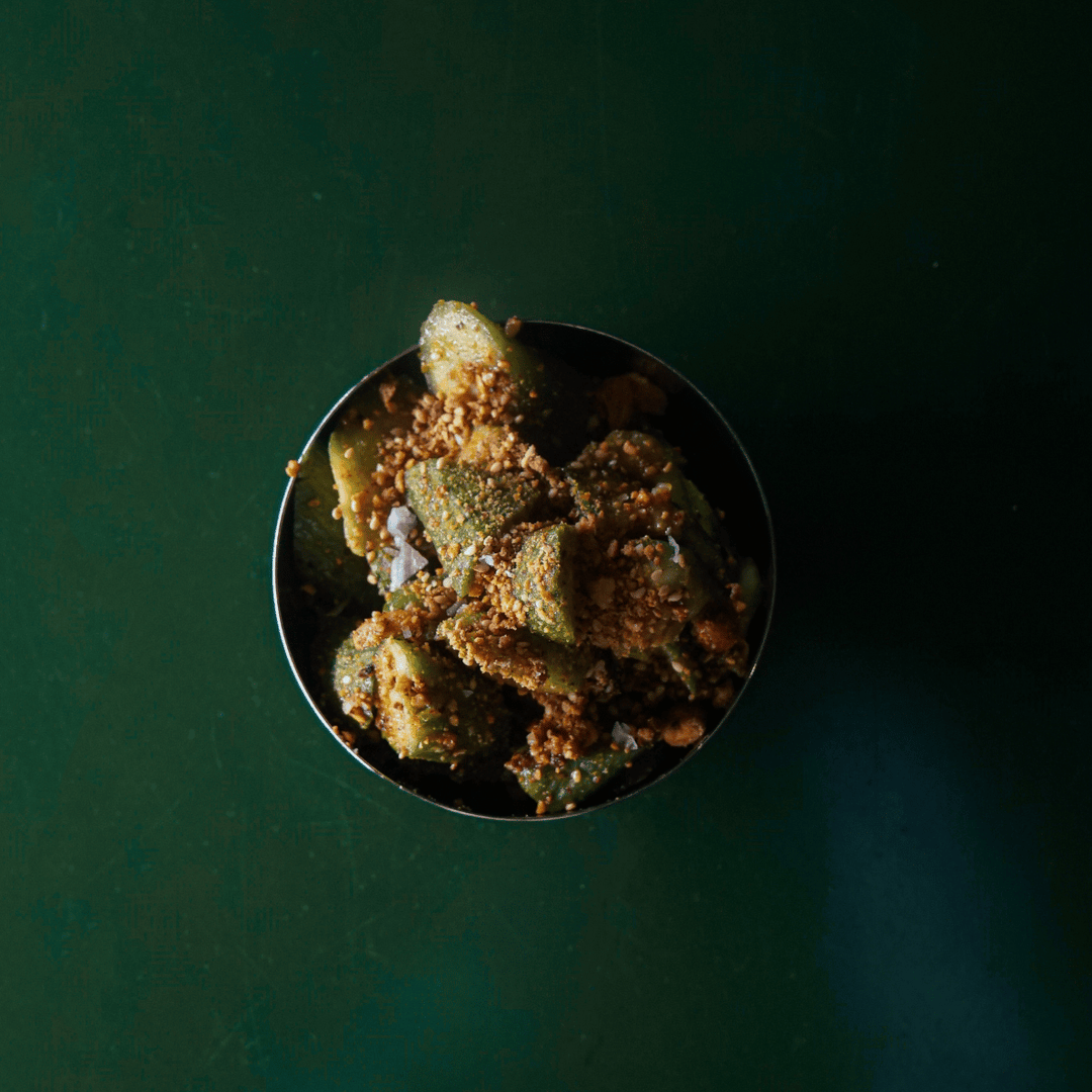 Spicy Smashed Cucumbers