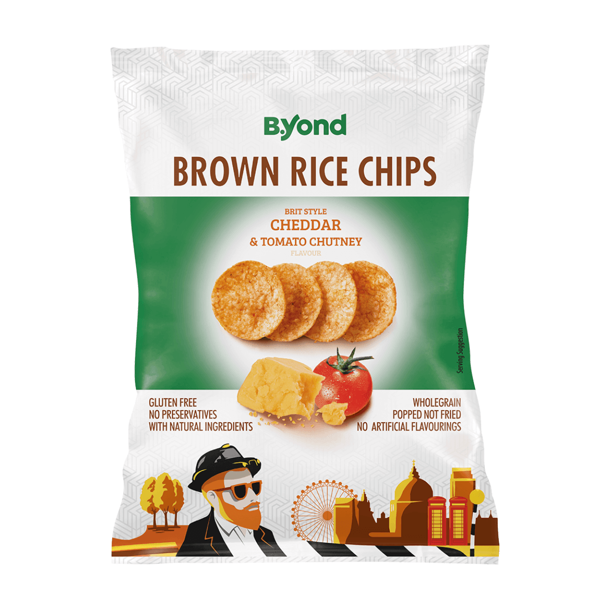 B.Yond | Brown Rice Chips - Snack Food - Buy online with Fyxx for delivery.