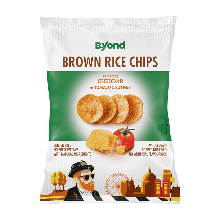 B.Yond | Brown Rice Chips - Snack Food - Buy online with Fyxx for delivery.