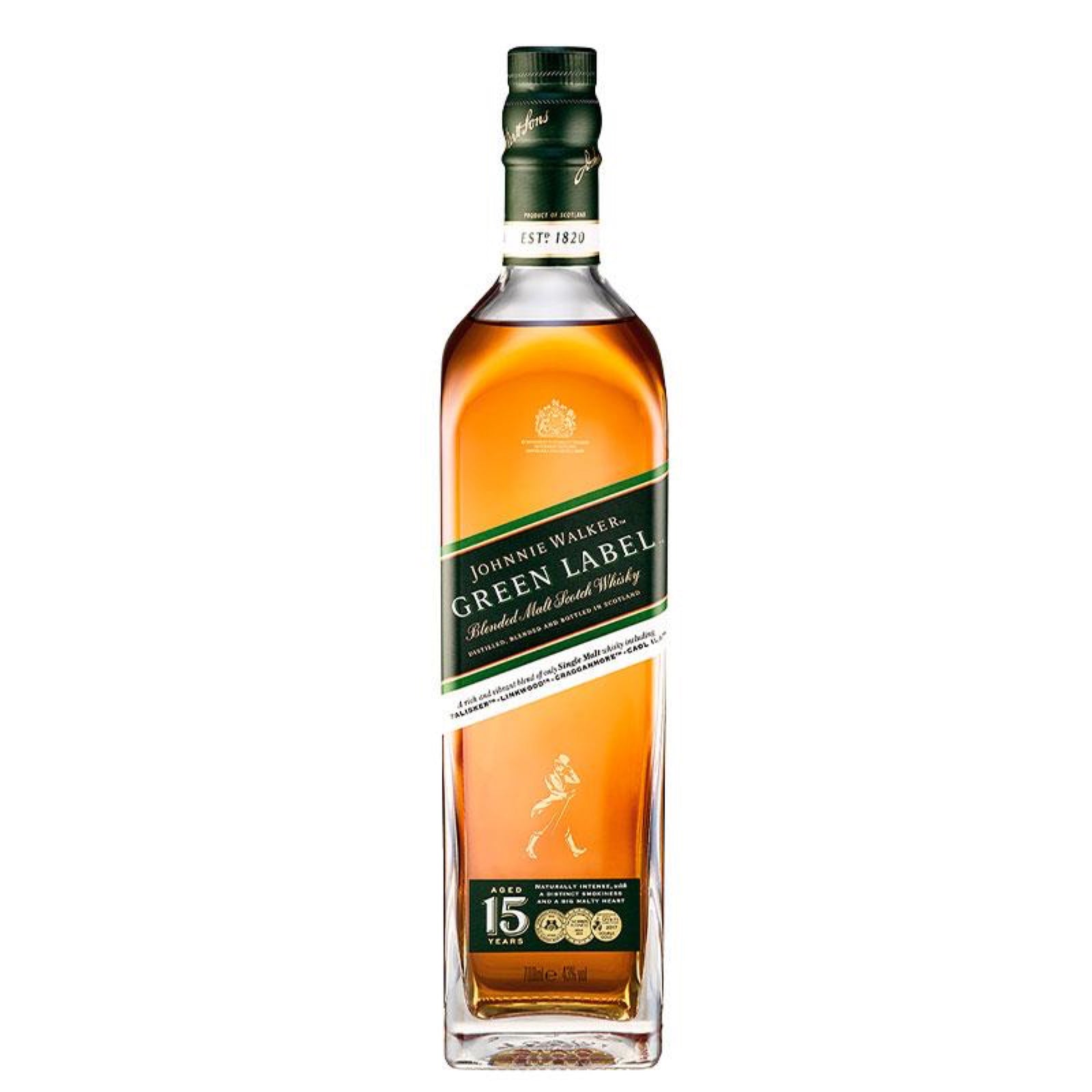 xxx. ARCHIVED (MAY 2022 ) - Johnnie Walker "Green Label" - Whisky - Buy online with Fyxx for delivery.