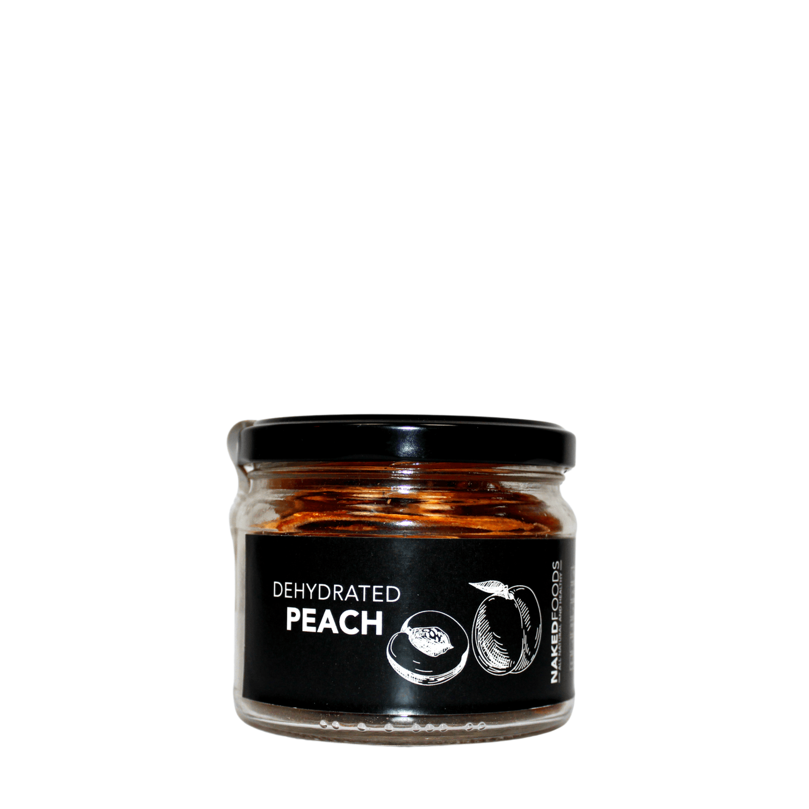 Naked Foods - Peach - Dried Fruits - Buy online with Fyxx for delivery.