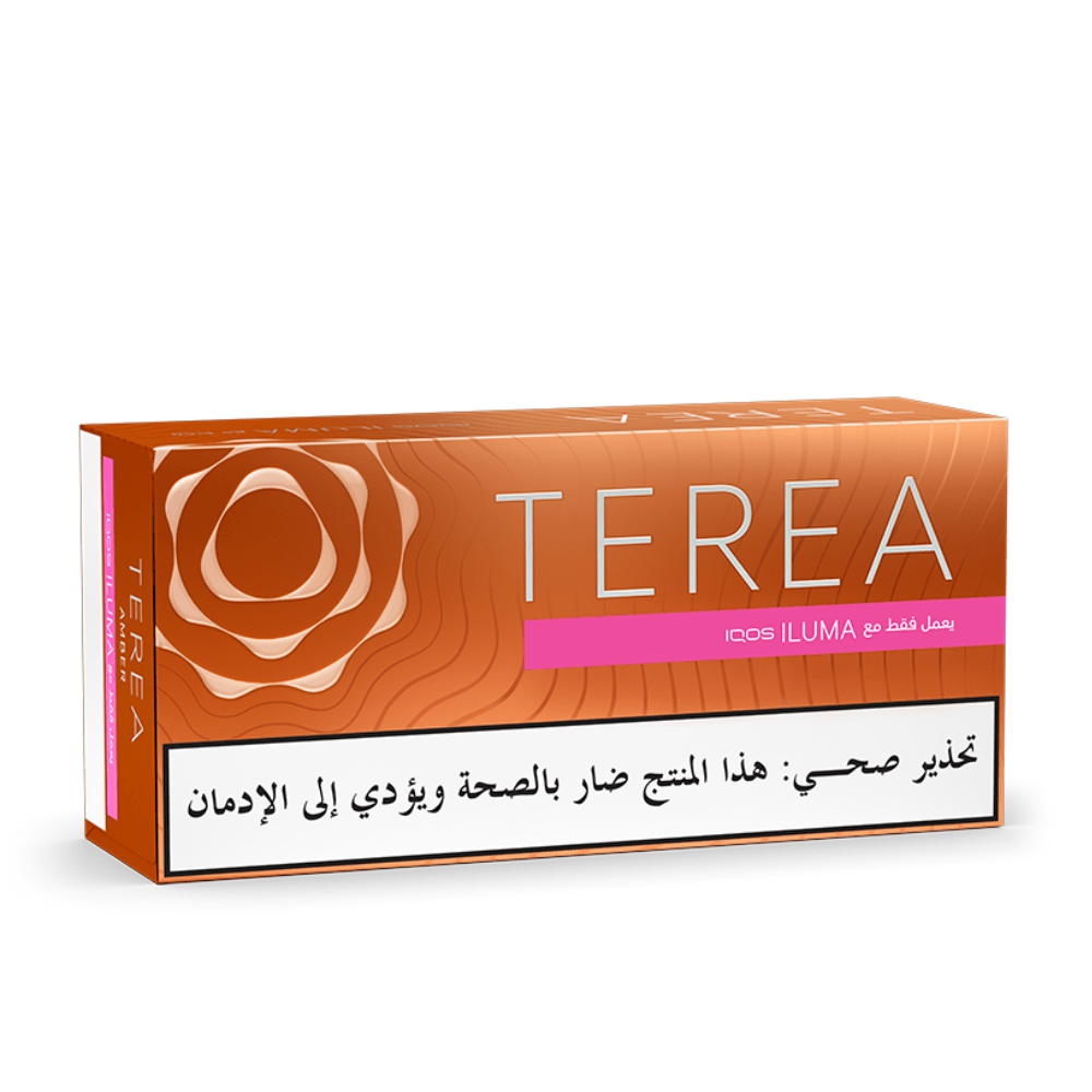 TEREA Amber Selection - Heated Tobacco - Buy online with Fyxx for delivery.