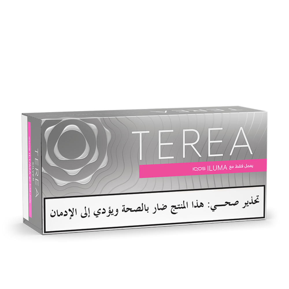 TEREA Silver Selection - Heated Tobacco - Buy online with Fyxx for delivery.