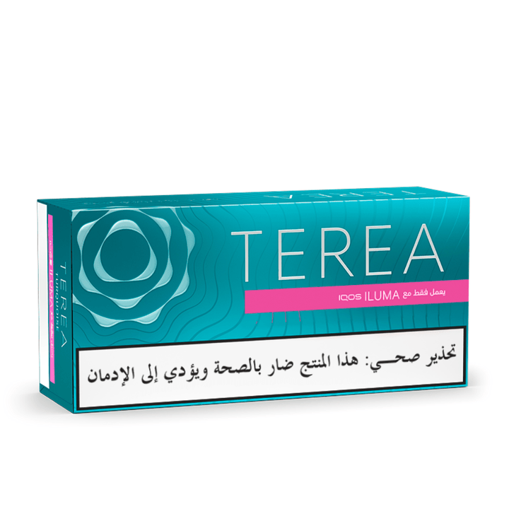 TEREA Turquoise Selection - Heated Tobacco - Buy online with Fyxx for delivery.